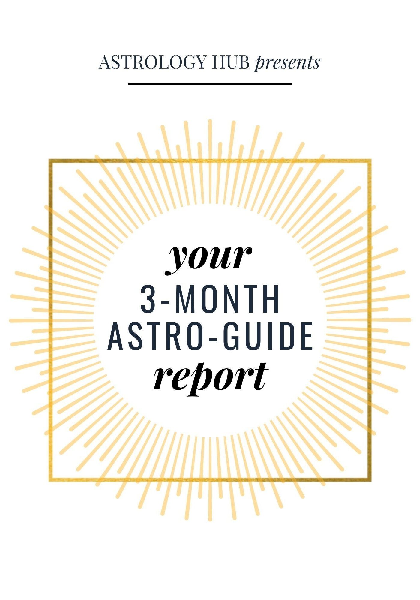 3 Month Astro Guide Report